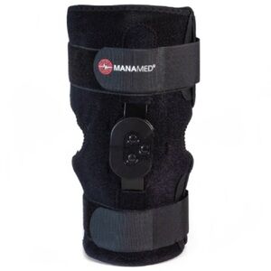 Manamed Black universal hinged Knee Brace